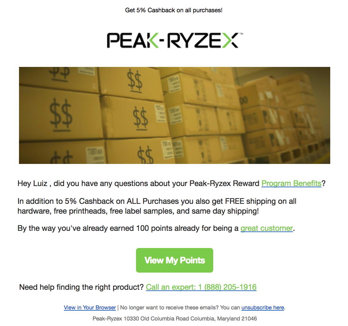 ecommerce loyalty email