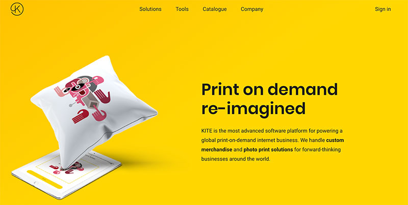 kite print on demand shopify